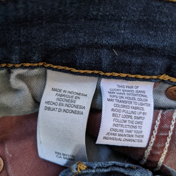 Lucky Brand jeans 2/26/R Sweet n Straight - Picture 15 of 16
